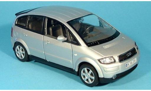 Audi A2 1/24 Welly silber 1:24 modellautos