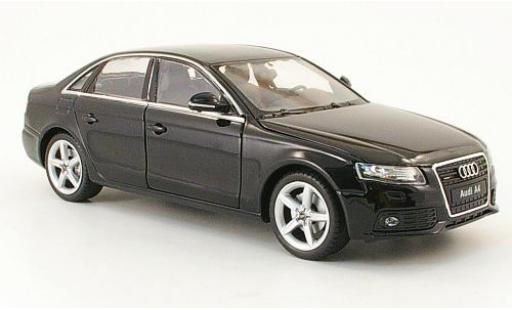 Audi A4 1/24 Welly schwarz 2009 1:24 modellautos