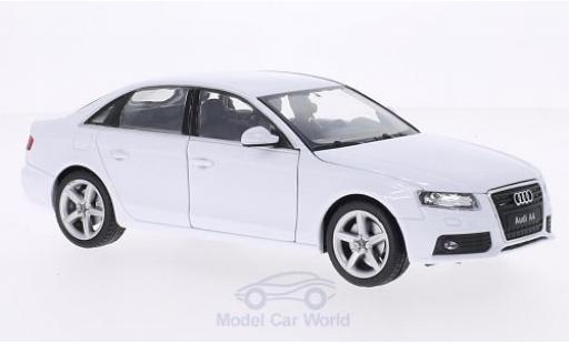 Audi A4 1/24 Welly weiss 2009 modellautos