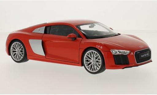 Audi R8 1/18 Welly V10 rot 2016 modellautos
