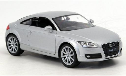 Audi TT 1/24 Welly Coupe silber 1:24 modellautos