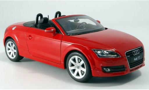 Modellautos Audi TT 1/18 Welly Roadster rot offen 1:18 Audi TT 1/18 Welly Roadster rot offen 1:18 modellautos