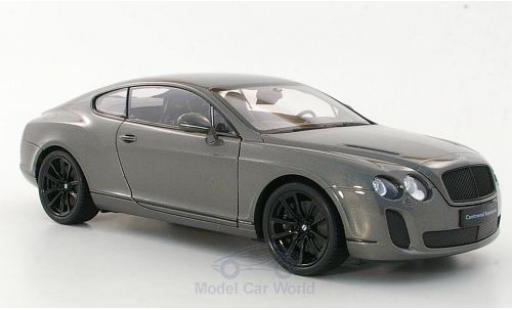 Modellautos Bentley Continental T 1/18 Welly Supersports mettalic grau Bentley Continental T 1/18 Welly Supersports mettalic grau modellautos