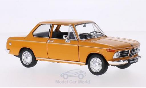 Bmw 2002 Ti 1/24 Welly Ti orange 1968 modellautos