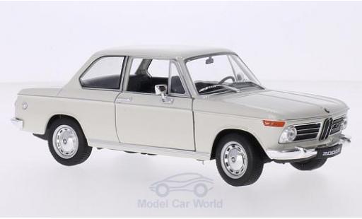 Bmw 2002 1/24 Welly ti weiss modellautos