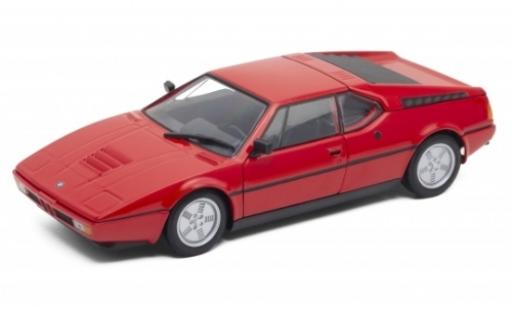 Bmw M1 1/24 Welly rot 1978 modellautos