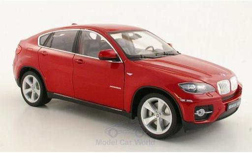 Bmw X6 1/18 Welly rot modellautos