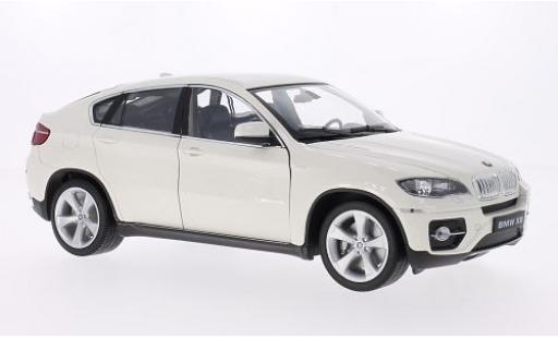 Bmw X6 1/18 Welly weiss 1:18 modellautos