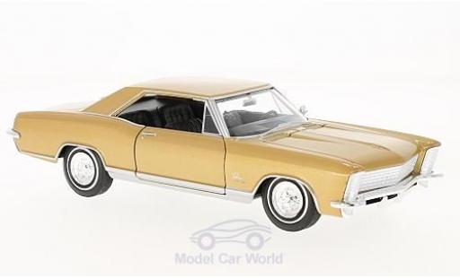 Buick Riviera 1/24 Welly Grand Sport gold 1965 modellautos
