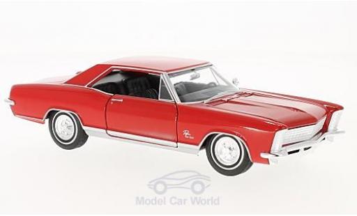 Buick Riviera 1/24 Welly Grand Sport rot 1965 modellautos
