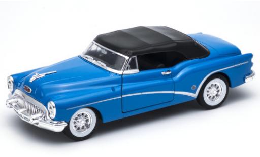 Modellautos Buick Skylark 1/24 Welly blau 1953 mit geschlossenem Verdeck Buick Skylark 1/24 Welly blau 1953 mit geschlossenem Verdeck modellautos