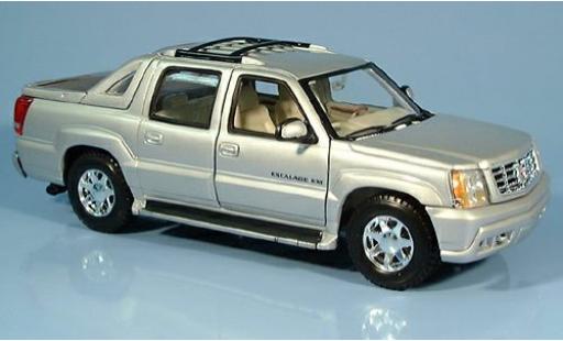 Cadillac Escalade 1/24 Welly EXT silber 2002 1:24 modellautos