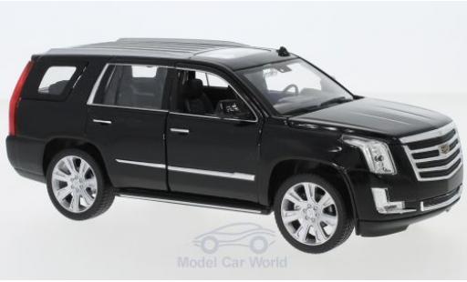 Cadillac Escalade 1/24 Welly schwarz 2017 modellautos