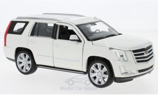 Cadillac Escalade 1/24 Welly weiss 2017 modellautos