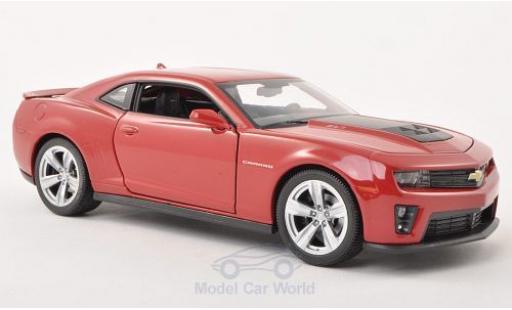 Chevrolet Camaro ZL1 1/24 Welly ZL1 rot 2012 modellautos