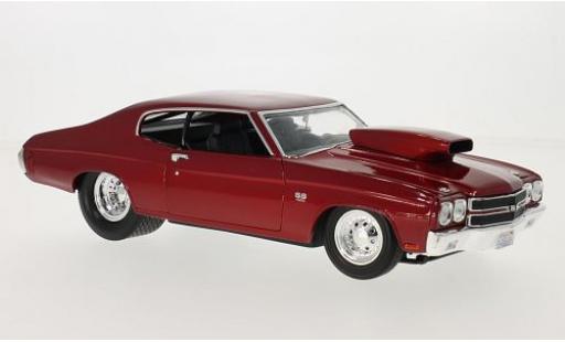 Chevrolet Chevelle 1/18 Welly Pro Street rot 1970 1:18 modellautos