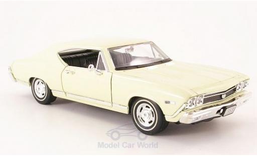 Chevrolet Chevelle 1/24 Welly SS 396 beige 1968 modellautos