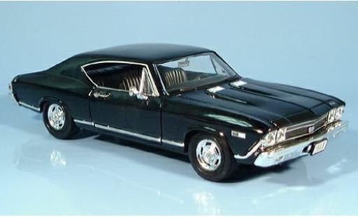 Chevrolet Chevelle 1/24 Welly SS 396 schwarz 1:24 modellautos