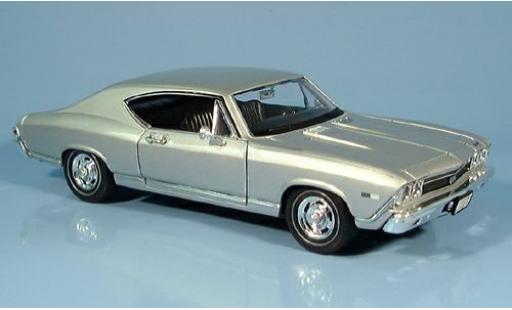 Chevrolet Chevelle 1/24 Welly SS 396 silber 1:24 modellautos