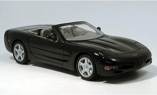 Modellautos Chevrolet Corvette 1/18 Welly Cabriolet schwarz 1999 1:18 Chevrolet Corvette 1/18 Welly Cabriolet schwarz 1999 1:18 modellautos