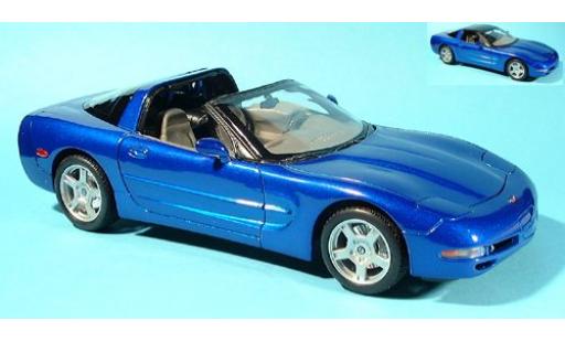 Modellautos Chevrolet Corvette 1/18 Welly Coupe blau 1999 1:18 Chevrolet Corvette 1/18 Welly Coupe blau 1999 1:18 modellautos