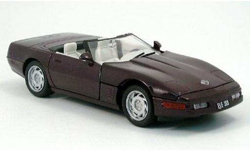 Chevrolet Corvette 1/24 Welly dk. lila 1995 1:24 modellautos