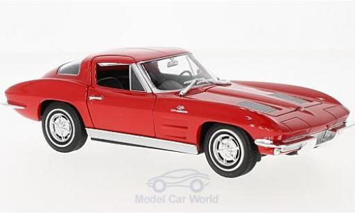 Chevrolet Corvette C2 1/24 Welly Sting Ray (C2) rot 1963 modellautos