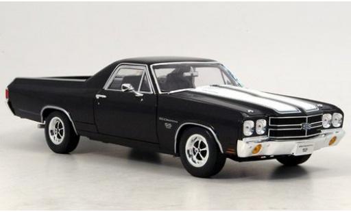 Chevrolet El Camino 1/18 Welly SS 396 schwarz 1970 1:18 modellautos