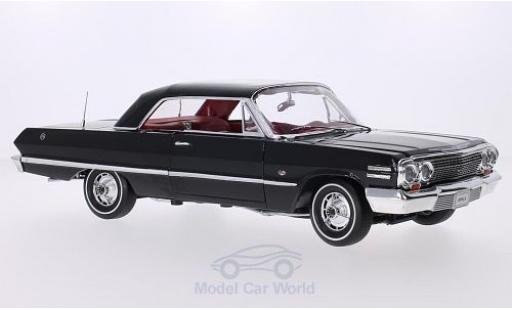 Modellautos Chevrolet Impala 1/18 Welly Hardtop Coupe schwarz 1963 Chevrolet Impala 1/18 Welly Hardtop Coupe schwarz 1963 modellautos