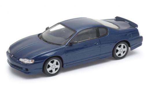 Modellautos Chevrolet Monte Carlo 1/24 Welly TM SS blau 1:24 Chevrolet Monte Carlo 1/24 Welly TM SS blau 1:24 modellautos