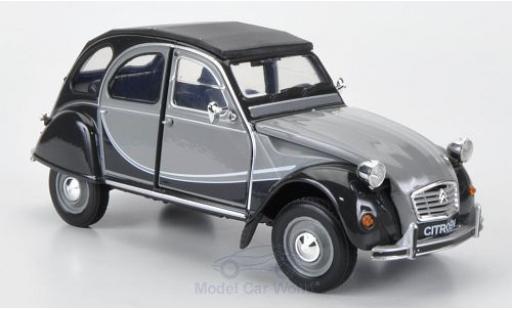 Citroen 2CV 1/24 Welly 6 Charlston grau/grau ohne Vitrine modellautos