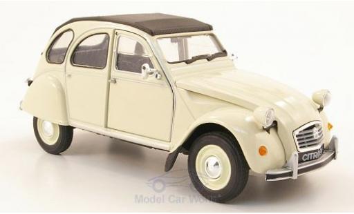 Citroen 2CV 1/24 Welly beige ohne Vitrine modellautos