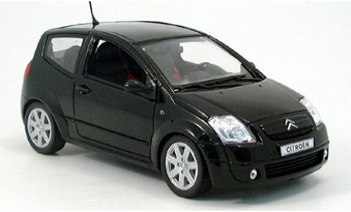 Modellautos Citroen C2 1/18 Welly schwarz 2003 1:18 Citroen C2 1/18 Welly schwarz 2003 1:18 modellautos