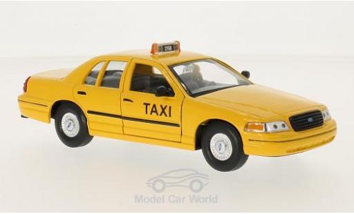 Ford Crown 1/24 Welly Victoria New York Taxi 1999 ohne Vitrine modellautos