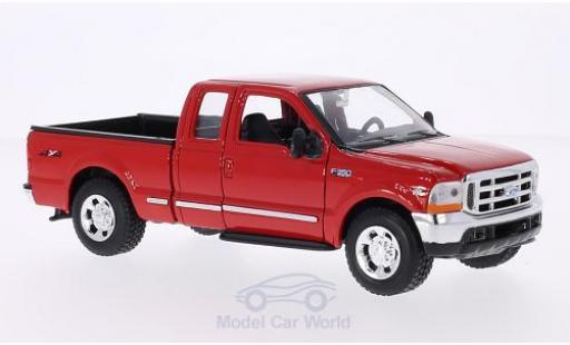 Ford F-350 1/24 Welly XLT Super Duty rot modellautos