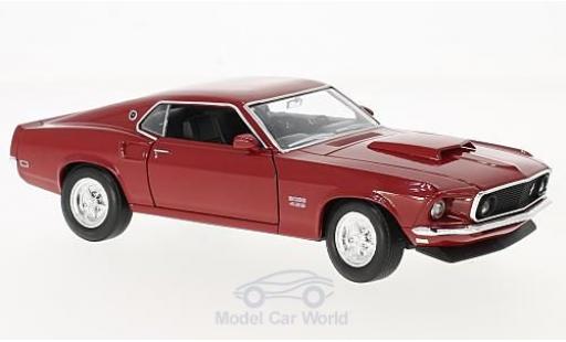 Ford Mustang 1/24 Welly Boss 429 rot 1969 modellautos