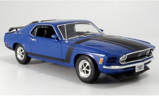 Ford Mustang 1/18 Welly Boss blau 1970 1:18 modellautos