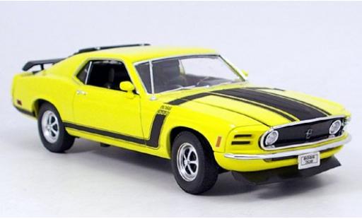 Ford Mustang 1/18 Welly Boss gelb 1970 1:18 modellautos