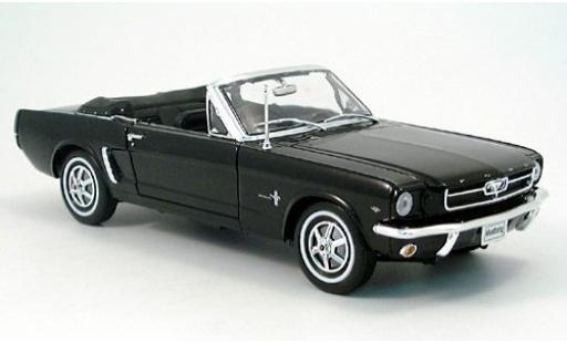 Modellautos Ford Mustang 1/18 Welly Cabriolet schwarz 1964 1:18 Ford Mustang 1/18 Welly Cabriolet schwarz 1964 1:18 modellautos