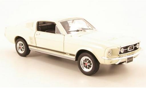 Ford Mustang 1/24 Welly GT beige 1967 1:24 modellautos