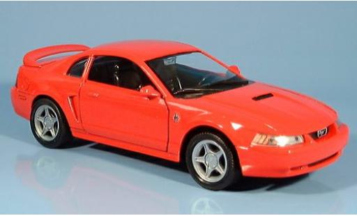 Ford Mustang 1/24 Welly GT rot 1999 1:24 modellautos