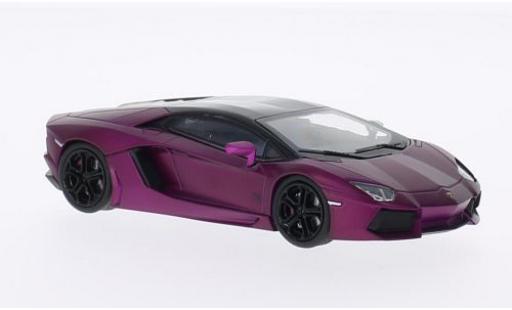 Modellautos Lamborghini Aventador 1/43 Welly LP700-4 lila/schwarz 1:43 Lamborghini Aventador 1/43 Welly LP700-4 lila/schwarz 1:43 modellautos