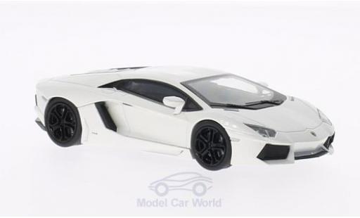 Modellautos Lamborghini Aventador LP700-4 1/43 Welly LP700-4 mettalic weiss Lamborghini Aventador LP700-4 1/43 Welly LP700-4 mettalic weiss modellautos