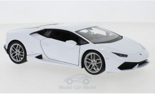 Lamborghini Huracan 1/24 Welly LP 610-4 weiss modellautos