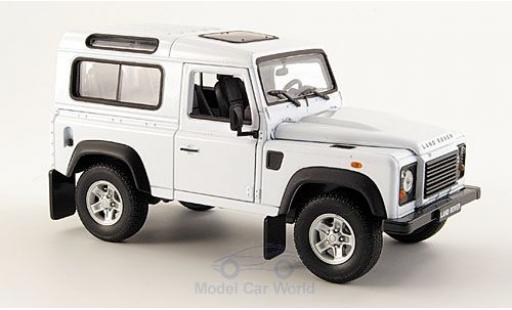 Land Rover Defender 1/24 Welly weiss modellautos
