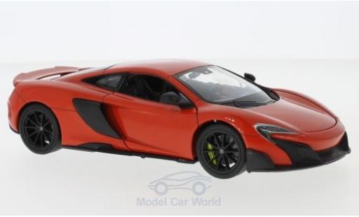 McLaren 675 1/24 Welly LT rot modellautos