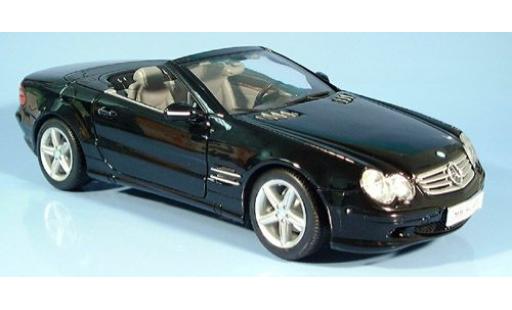 Modellautos Mercedes 500 1/18 Welly SL Cabriolet schwarz 2001 1:18 Mercedes 500 1/18 Welly SL Cabriolet schwarz 2001 1:18 modellautos