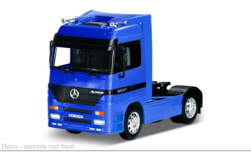 Modellautos Mercedes Actros 1/32 Welly blau 1:32 Mercedes Actros 1/32 Welly blau 1:32 modellautos