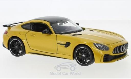 Mercedes AMG GT 1/24 Welly R mettalic gelb modellautos
