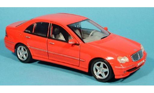 Modellautos Mercedes Classe C 1/24 Welly rot 2001 1:24 Mercedes Classe C 1/24 Welly rot 2001 1:24 modellautos